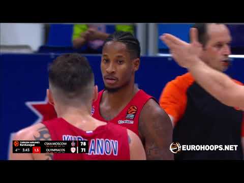 CSKA Moscow-Olympiacos Piraeus 88-82: Will Clyburn (29 points)