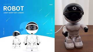 Robot Wifi IP Camera #Unboxing #Demo screenshot 4