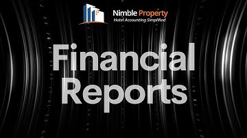 Streamlined Financial Reporting with Nimble Property | Best Hotel Accounting Software in USA