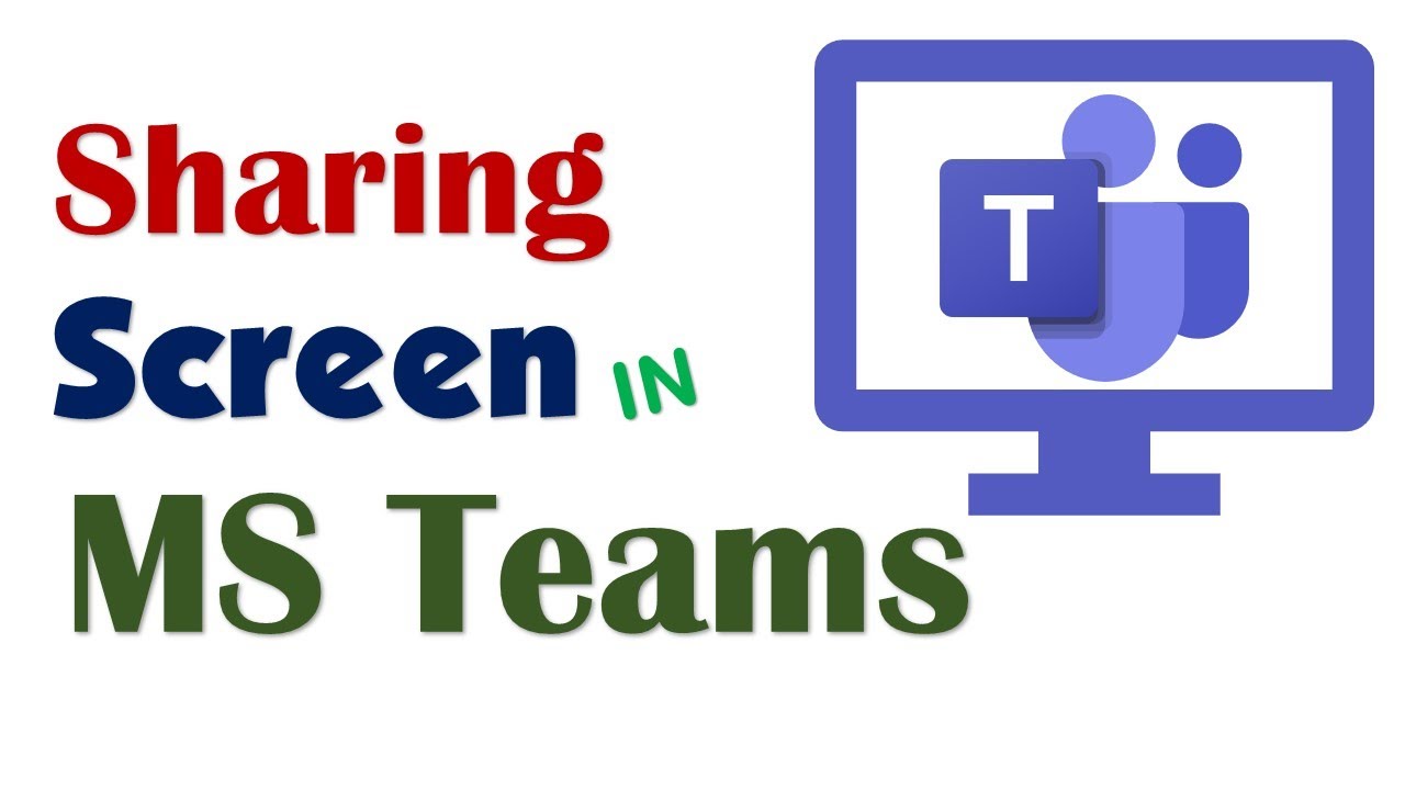 How to share screen in MS Teams | Things to remember during Sharing ...