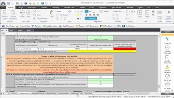 New Sampling Options