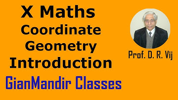 X Maths | Coordinate Geometry | Introduction by Preeti Ma