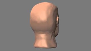 First Head Sculpt in Mudbox 2011
