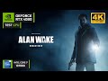 Alan Wake Remaster | RTX 4080 | Intel Core i7-13700K | 4K | TEST GPU