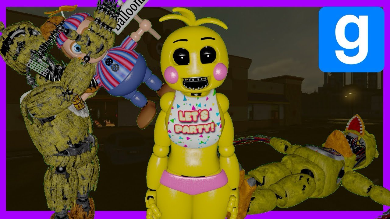 Gmod Fnaf | the nightmares attack part12 (fan made)