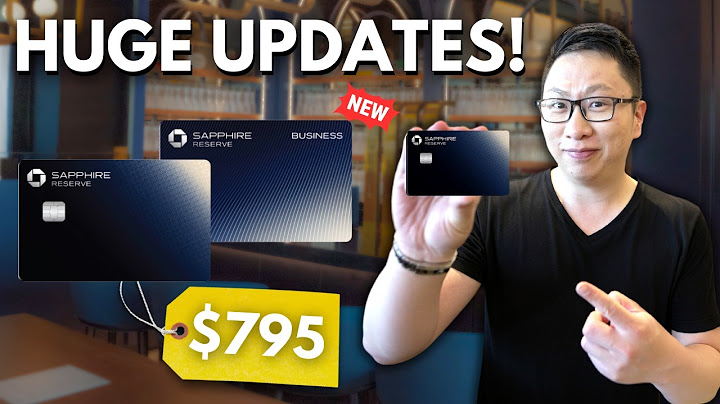 Major Refresh: Chase Sapphire Reserve & Sapphire Reserve Business Launch