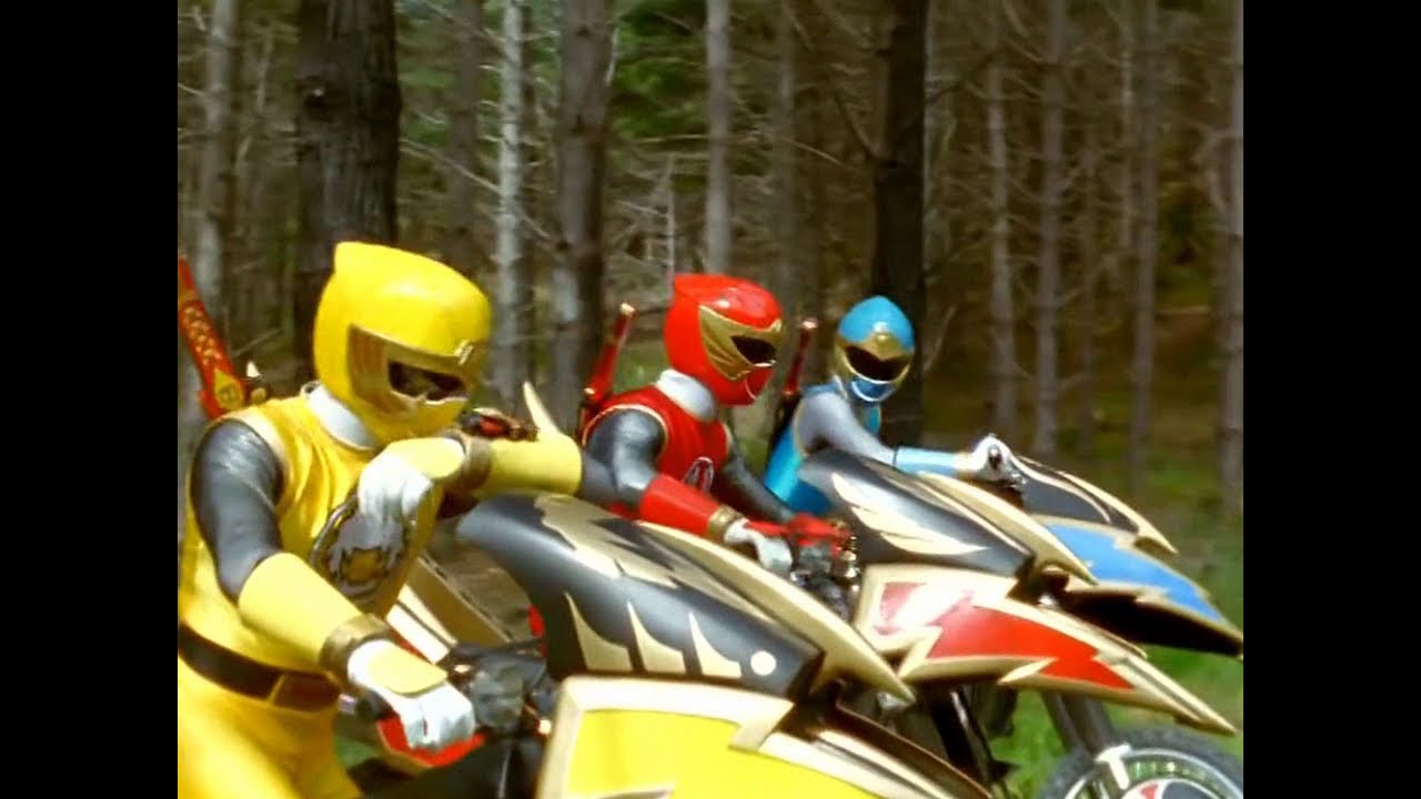 Power Ranger Ninja Storm Motos Tsunami YouTube