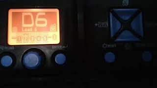 SETTING Lead 6 GURIH!!! ZOOM G1Xon/G1on || by BOB GUITARS