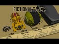 Fictional Tanks I - Size Comparison  3D