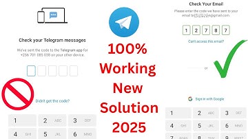 How to fix Telegram Not Sending SMS Verification code Problem 2025 - Fix Code Sent To Telegram App