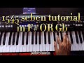 Try this simple seben for your improvement in F# /Gb LESSON 3