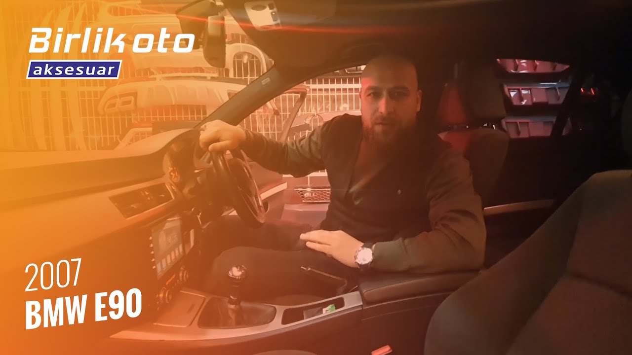 2007 BMW E90 // 10.1"inç Android Multimedya Uygulamamız