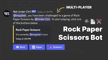 🧠 Multi-Player Rock Paper Scissors Bot Tutorial (Discord.js)