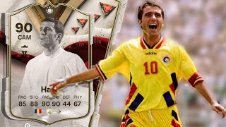 90 ULTIMATE DYNASTIES ICON HAGI Player Review fc 24