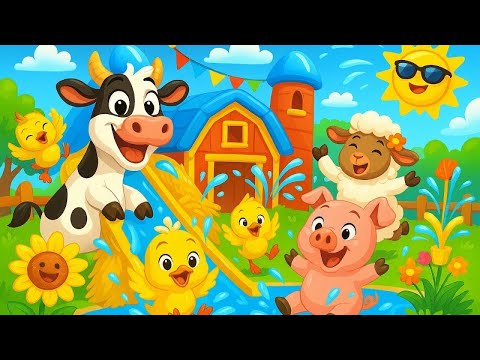 MIX Verano en la Granja ☀️🌾🎵 Canciones Infantiles Alegres y Educativas para Niños