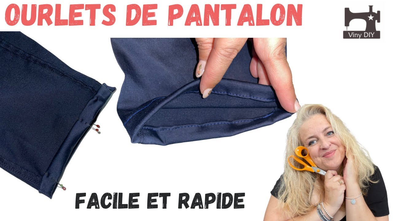 Ourlets de pantalon Faciles et Rapides 