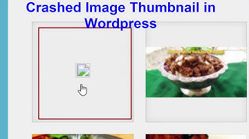 Crash Image thumbnail while Upload media in wordpress in our own web site