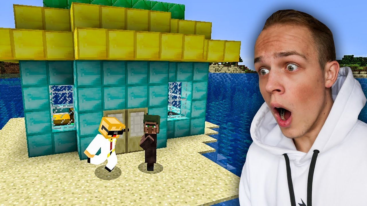 Jak Zmienić Zombie Villagera W Villagera NAJBOGATSZY DOMEK DLA VILLAGERA w Minecraft! - YouTube