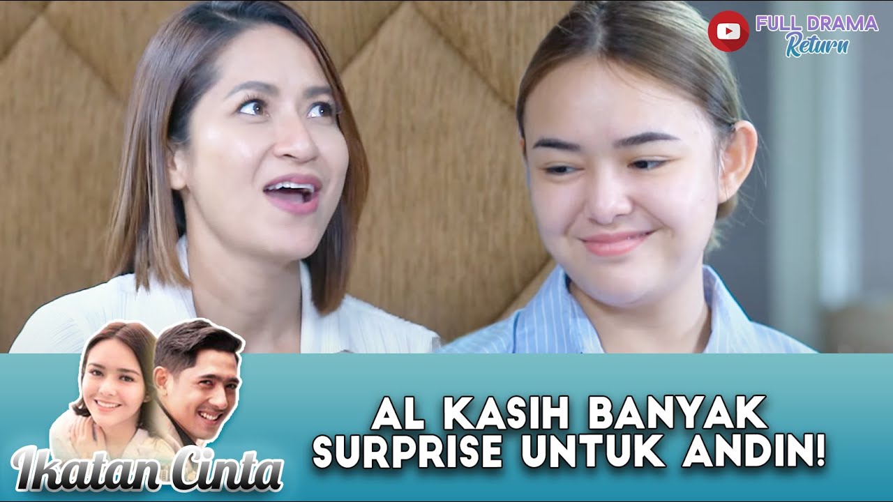 SUMRINGAH! ANDIN DAPET BANYAK HADIAH DARI MAS AL - IKATAN CINTA