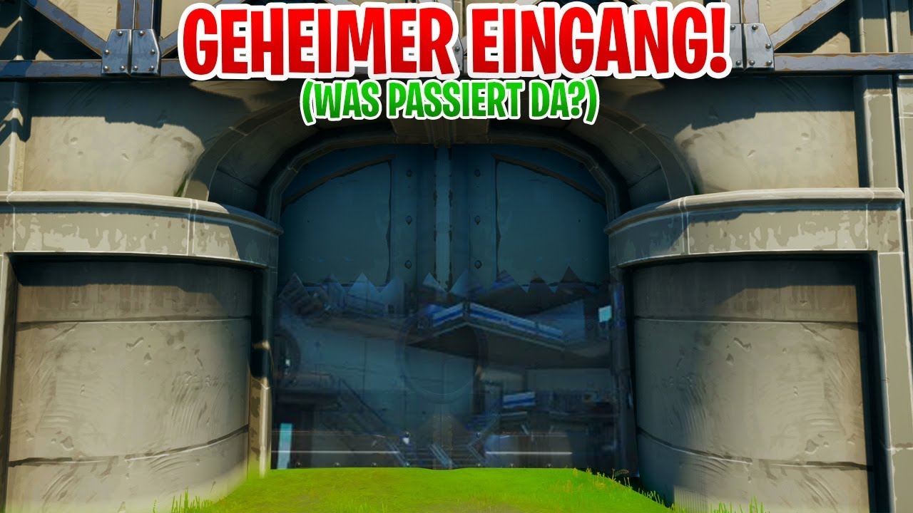 ein GEHEIMER Bunker eingang... was hat Epic Games vor? 😨 Was steckt