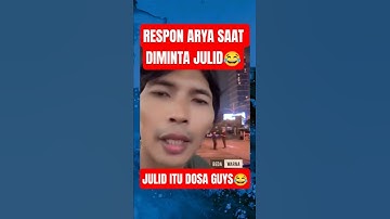 ASTAGHFIRULLAH‼️MASA ARYA DIMINTA JULID#shorts #trending #aryakhan #fyp #fypp #lucu #ngakak #kocak