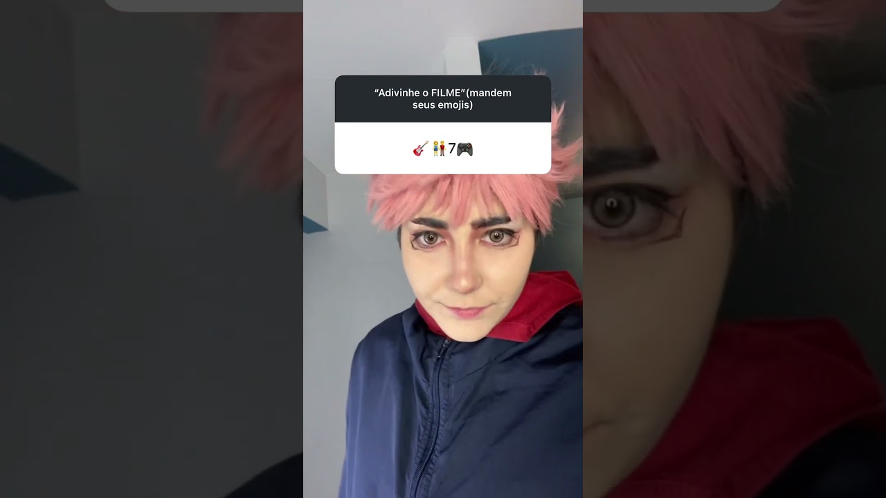 ADIVINHE O FILME com o Itadori #jujutsukaisen #anime #cosplay @Nandalorenzine