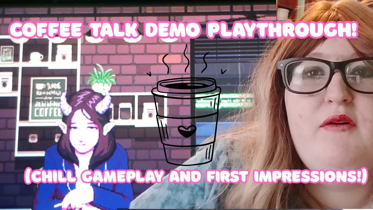 Coffee Talk Demo + First Impressions! (Chill Playthrough!) || Minty's Cozy Gaming Corner