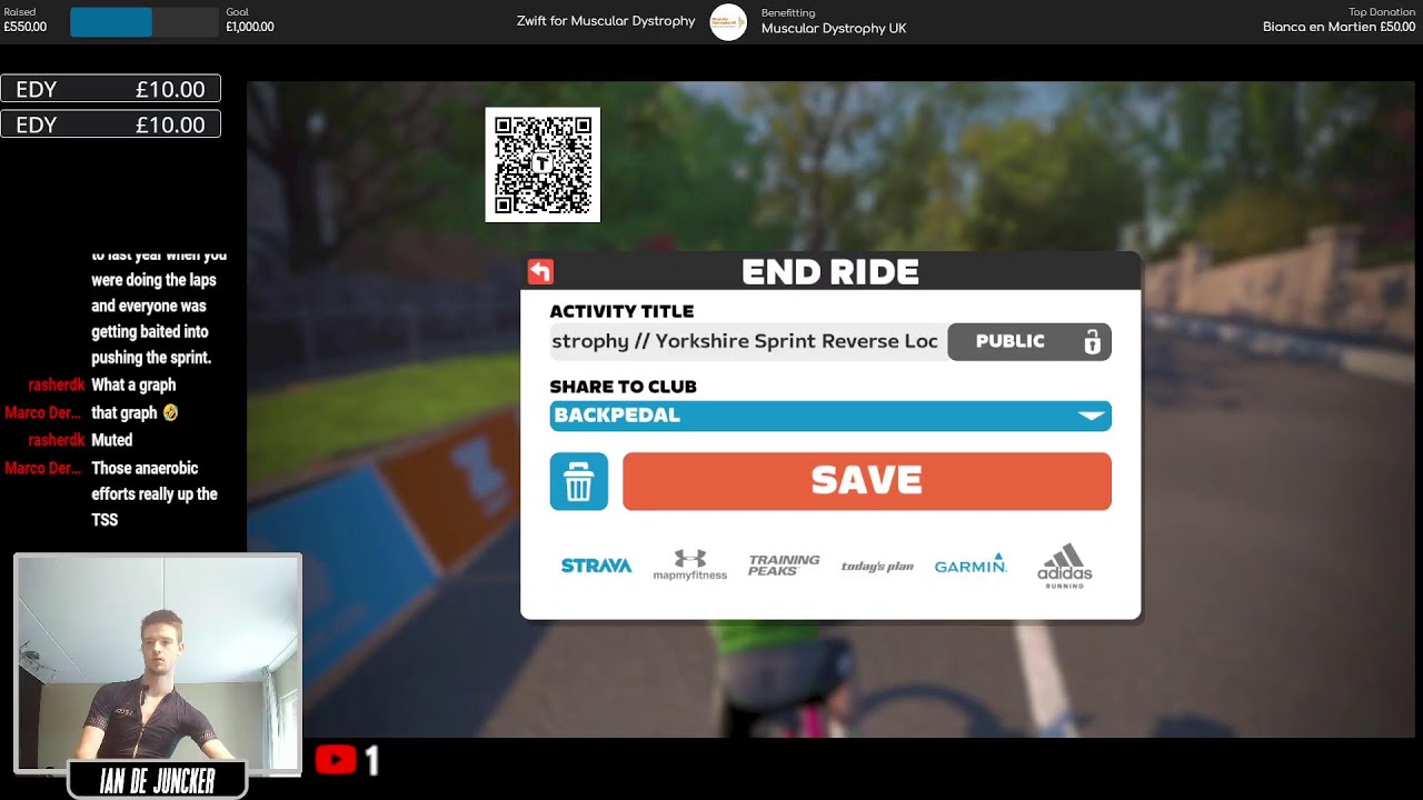 ZWIFT LIVE // FESTIVE 500 // Yorkshire Sprint Reverse Local Legend