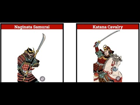 Total War: SHOGUN 2 1vs1: Naginata Samurai vs Katana Cavalry - YouTube