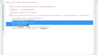 JSONIGNOREPROPERTIES DEMO