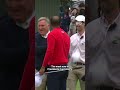 Hat off BEFORE the putt drops is AURA. 🥶
