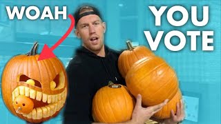 DRUNK PUMPKIN CARVING CONTEST