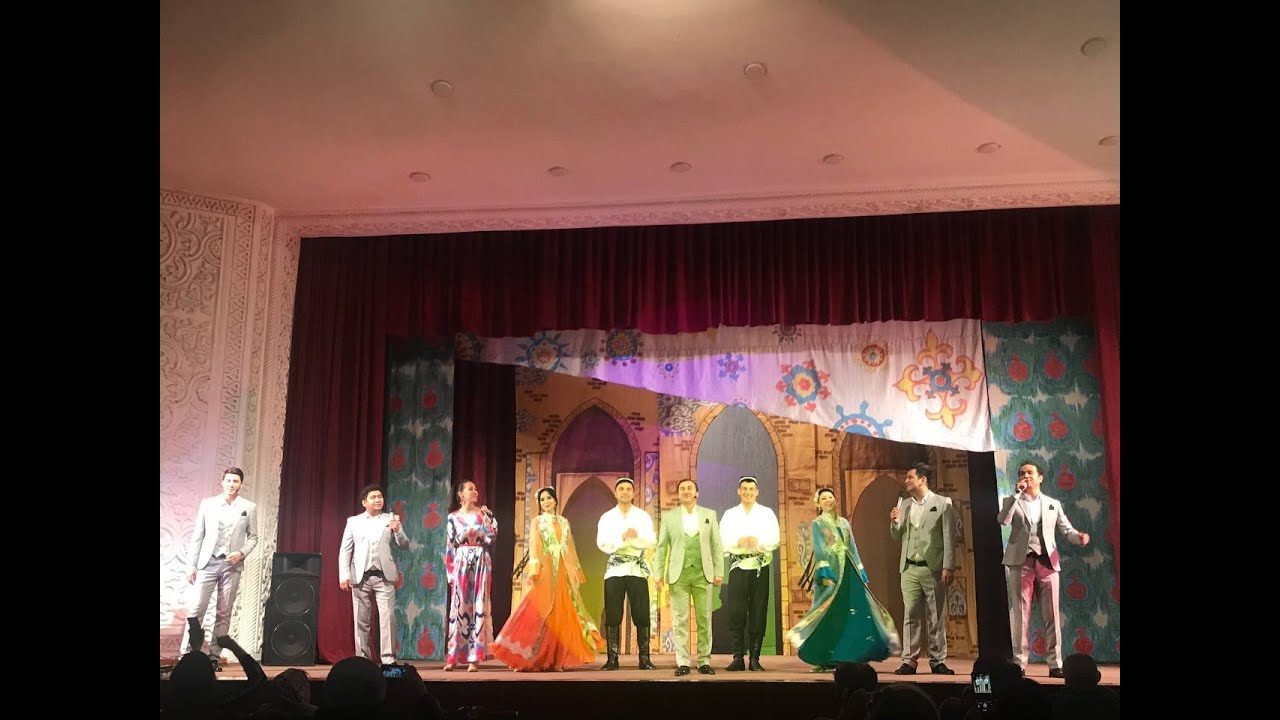 Гастроли Государственного театра музыкальной комедии (оперетты) Узбекистана в Самарканде