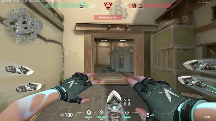 Valorant 3vs1 clutch