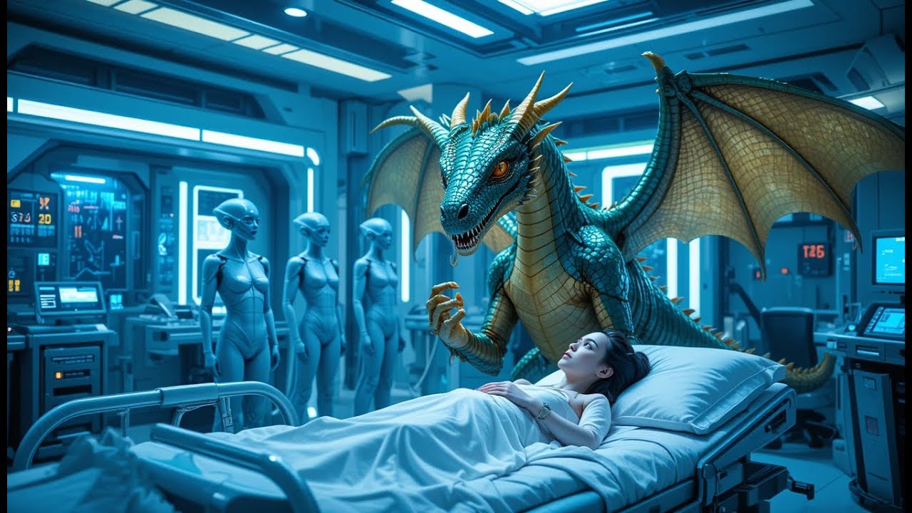 Badly Injured Human Cadet Begged for Her Dragon Friend—His ICU Reaction Shocked Alien Doctors