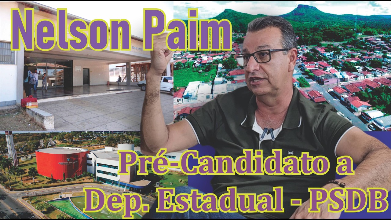 Nelson Paim - 2 mandatos de Prefeito de Poxoréo e pré-candidato pelo PSDB para representar a região