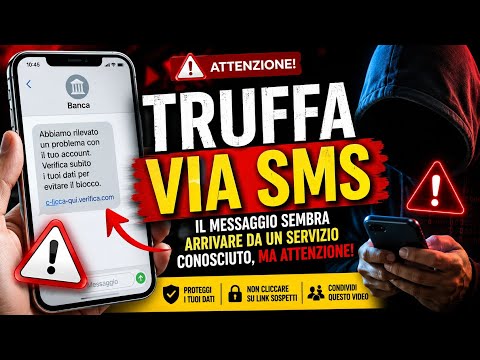 Video Truffa via SMS: il messaggio sembra arrivare da un servizio conosciuto, ma attenzione!