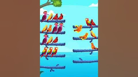Bird sort color puzzle - 🦆🐥🐦 All Levels & Challenges (Mobile Gameplay)