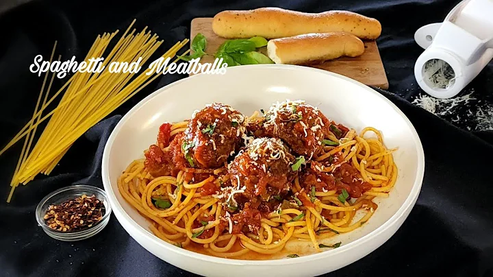 MY Best SPAGHETTI and MEATBALLS // BEATS ANY RESTAURANT ❤️