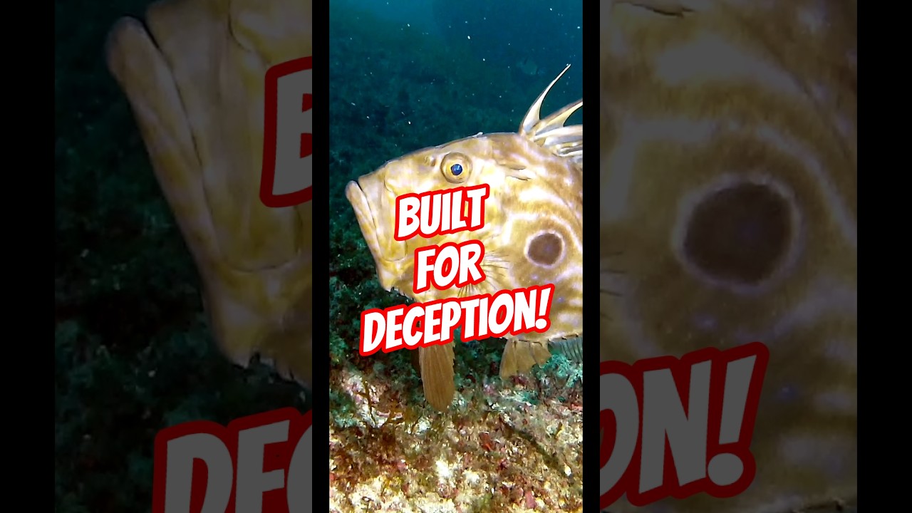 This Fish has a Fake Eye!