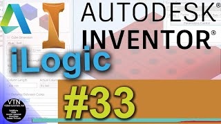 33 AUTODESK INVENTOR ilogic Tutorial ( Catch When )
