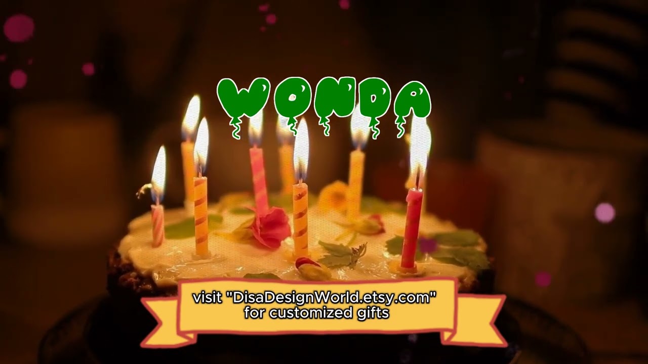 Happy Birthday WONDA   Happy Birthday Song   Birthday Wishes   Birthday Party