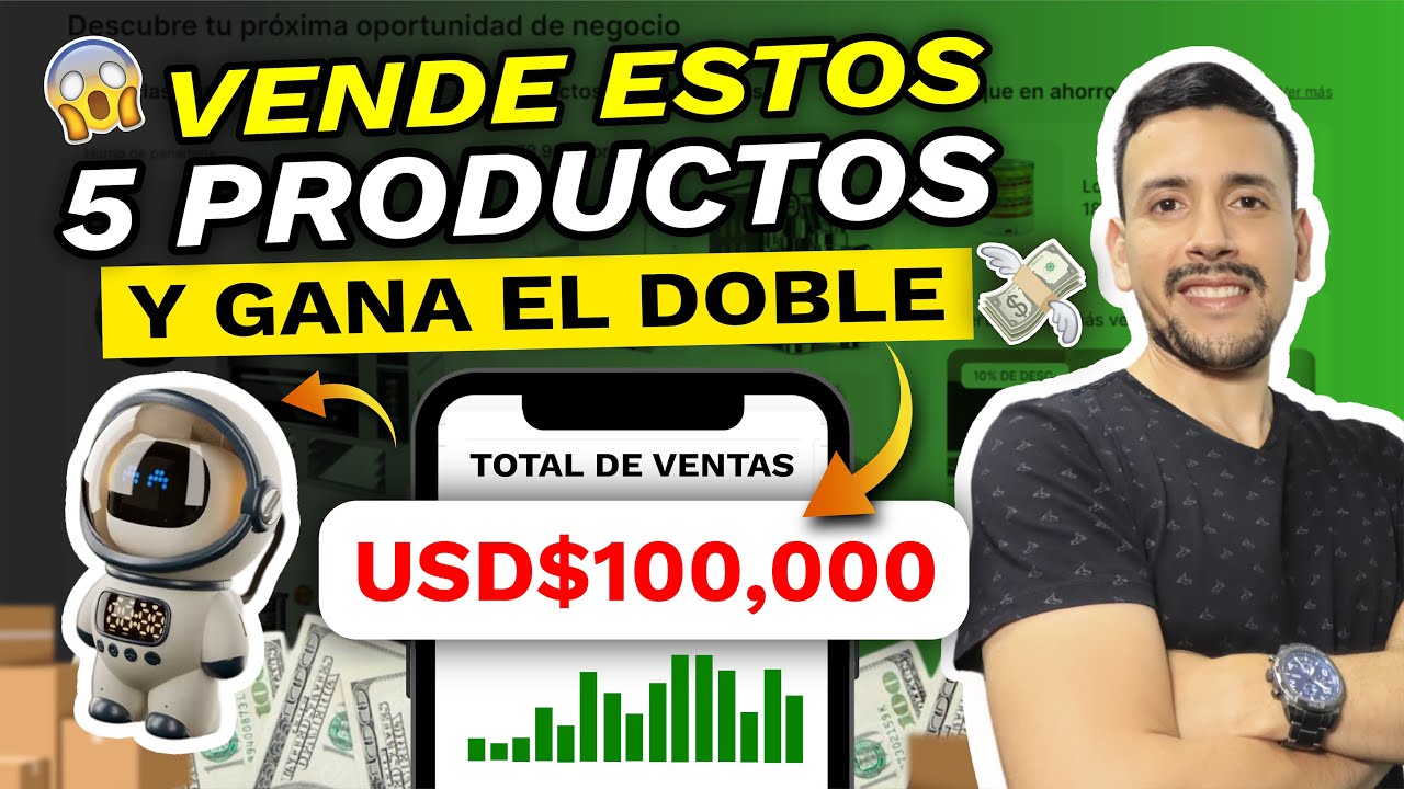 5 PRODUCTOS GANADORES para IMPORTAR de CHINA y VENDER en tu ECOMMERCE ...