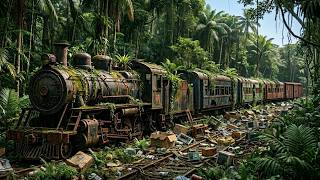 Abandoned Train Turned Into a Luxury Mansion on Rails | Interior Design Concept