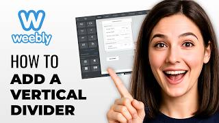 How To Add A Vertical Divider In Weebly