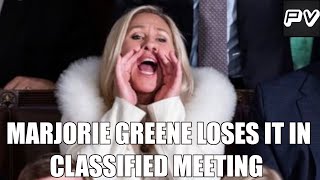 Marjorie Taylor Greene Goes NUCLEAR In CLASSIFIED Briefing About Chinese Spy Balloon!