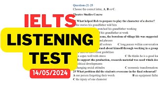 IELTS LISTENING PRACTICE TEST 2024 WITH ANSWERS | FULL
