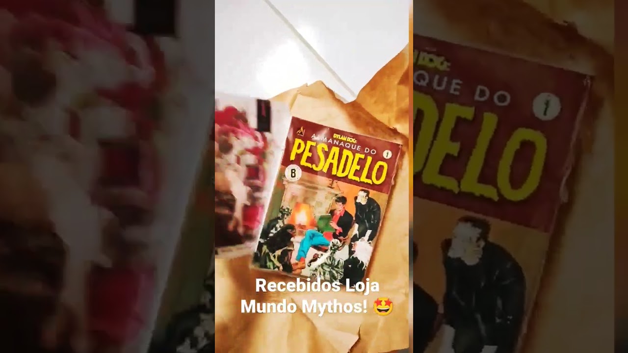 Recebidos da loja Mundo Mythos! 
