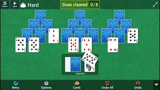 Microsoft Solitaire Collection: TriPeaks - Hard - January 1, 2022 screenshot 3
