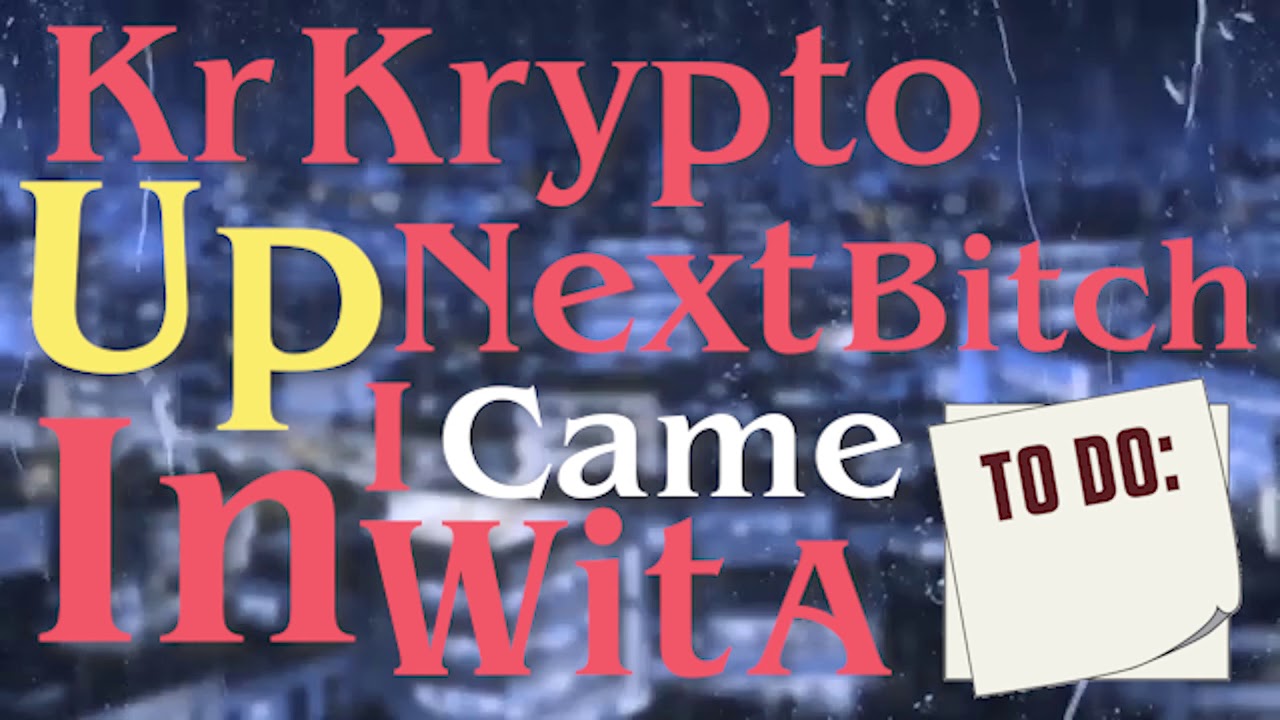 Krypto Kay -The Man (Lyric Video Snippet)